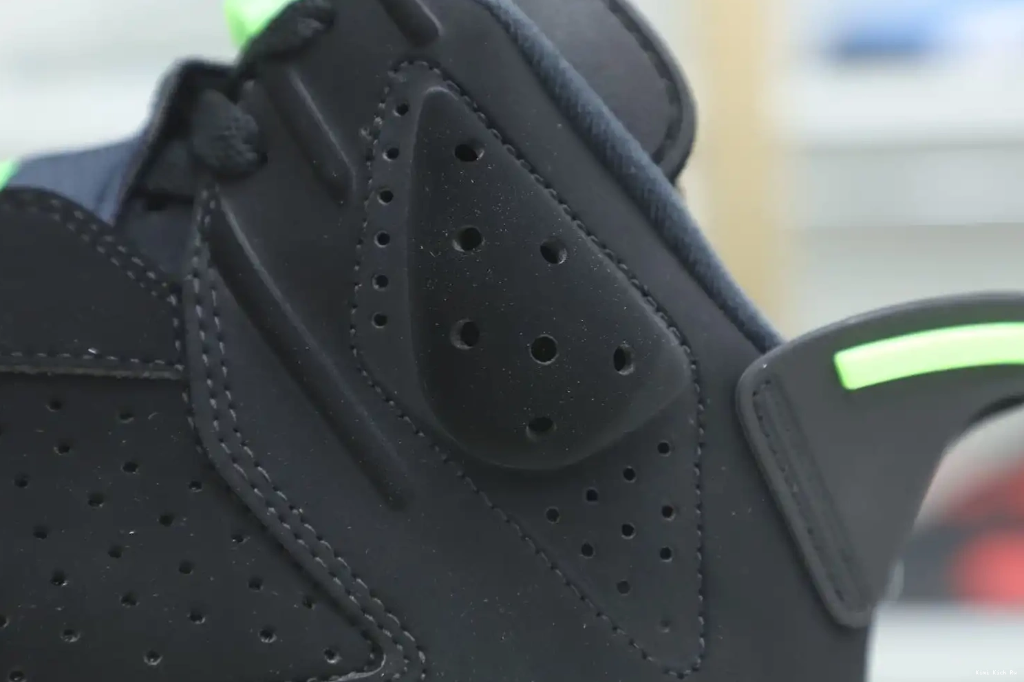 GREEN' RETRO 6 'ELECTRIC AIR Kimikick JORDAN 0815